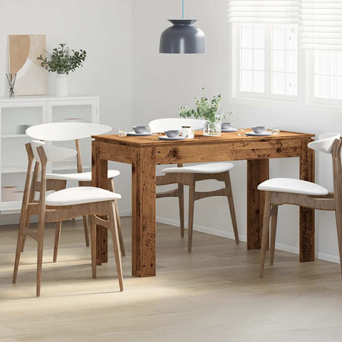 vidaXL Dining Table Old Wood 120x60x76 cm Engineered Wood