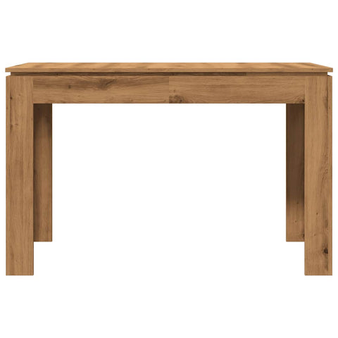 vidaXL Dining Table Artisan Oak 120x60x76 cm Engineered Wood
