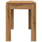 vidaXL Dining Table Artisan Oak 120x60x76 cm Engineered Wood