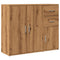 vidaXL Sideboard Artisan Oak 91x29.5x75 cm Engineered Wood