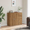 vidaXL Sideboard Artisan Oak 91x29.5x75 cm Engineered Wood