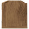 vidaXL CD Wall Shelf Artisan Oak 75x18x18 cm Engineered Wood