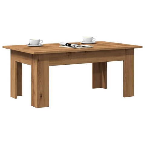 vidaXL Coffee Table Artisan Oak 100x60x42 cm Engineered Wood