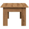 vidaXL Coffee Table Artisan Oak 100x60x42 cm Engineered Wood