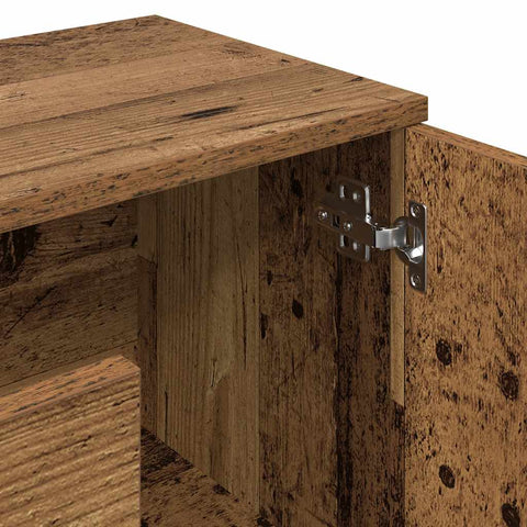 vidaXL Sideboard Old Wood 90x29.5x65 cm Engineered Wood