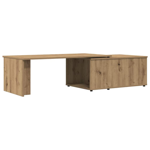 vidaXL Coffee Table Artisan Oak 150x50x35 cm Engineered Wood