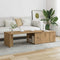 vidaXL Coffee Table Artisan Oak 150x50x35 cm Engineered Wood