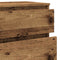 vidaXL Drawer Cabinet Old Wood 60x36x103 cm Engineered Wood