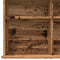 vidaXL CD Cabinet Old Wood 100x23x89.5 cm Engineered Wood