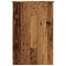vidaXL Drawer Cabinet Old Wood 40x50x76 cm Engineered Wood