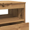 vidaXL Drawer Cabinet Artisan Oak 40x50x76 cm Engineered Wood