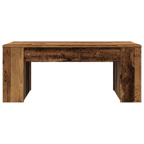 vidaXL Coffee Table Old Wood 102x55x42 cm Engineered Wood