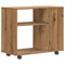 vidaXL Side Table Artisan Oak 70x35x55 cm Engineered Wood
