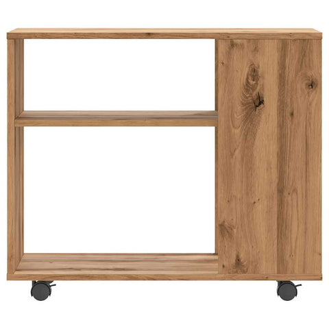 vidaXL Side Table Artisan Oak 70x35x55 cm Engineered Wood