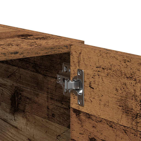 vidaXL Wall Cabinet Old Wood 80x39x40 cm Engineered Wood