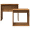 vidaXL Nesting Coffee Tables 2 pcs Old Wood Engineered Wood