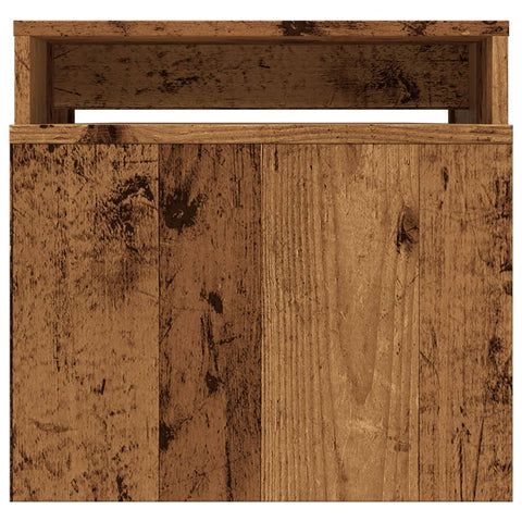 vidaXL Coffee Table Old Wood 100x48x40 cm Engineered Wood