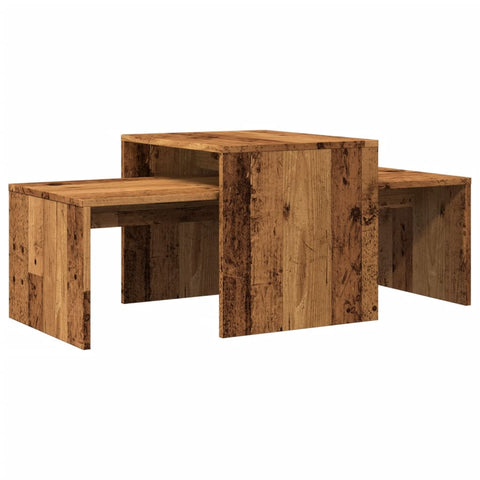 vidaXL Coffee Table Old Wood 100x48x40 cm Engineered Wood