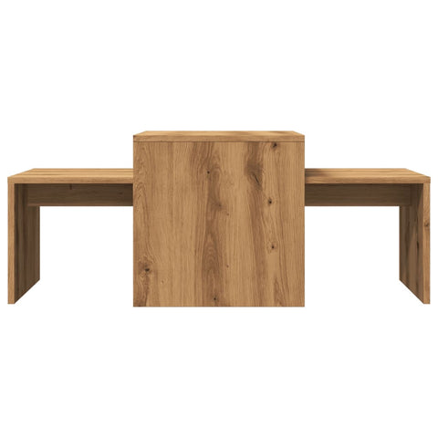 vidaXL Coffee Table Artisan Oak 100x48x40 cm Engineered Wood