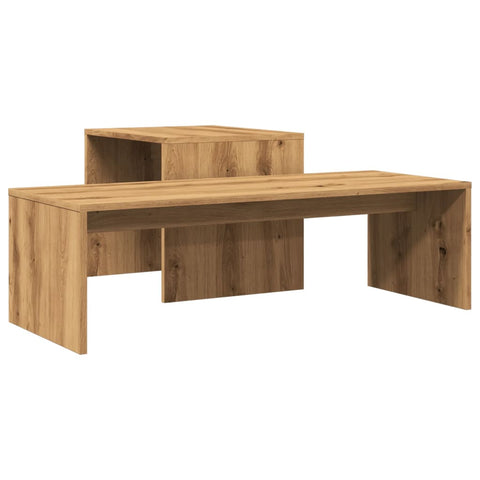 vidaXL Coffee Table Artisan Oak 100x48x40 cm Engineered Wood