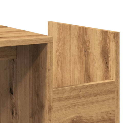vidaXL Coffee Table Artisian Oak 90x45x35 cm Engineered Wood