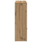 vidaXL Bookshelf Artisan Oak 90x28x90 cm Engineered Wood