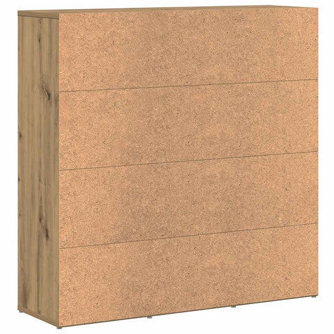 vidaXL Bookshelf Artisan Oak 90x28x90 cm Engineered Wood