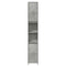 vidaXL Bathroom Cabinet Concrete Grey 30x30x183.5 cm Engineered Wood
