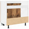 vidaXL Sink Bottom Cabinet Lyon Old Wood 80x46x81.5 cm Engineered Wood
