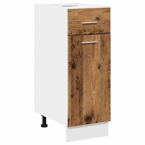 vidaXL Drawer Bottom Cabinet Lyon Old Wood 30x46x81.5 cm Engineered Wood