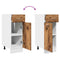 vidaXL Drawer Bottom Cabinet Lyon Old Wood 30x46x81.5 cm Engineered Wood