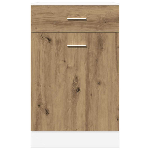 vidaXL Drawer Bottom Cabinet Lyon Artisan Oak 40x46x81.5 cm Engineered Wood
