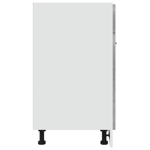 vidaXL Drawer Bottom Cabinet Lyon Concrete Grey 60x46x81.5 cm Engineered Wood