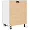 vidaXL Drawer Bottom Cabinet Lyon Old Wood 60x46x81.5 cm Engineered Wood