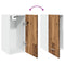 vidaXL Hanging Cabinet Lyon Old Wood 30x31x60 cm Engineered Wood