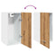 vidaXL Hanging Cabinet Lyon Artisan Oak 30x31x60 cm Engineered Wood