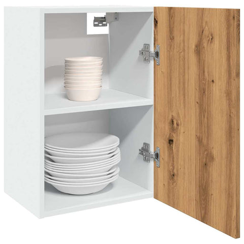 vidaXL Hanging Cabinet Lyon Artisan Oak 40x31x60 cm Engineered Wood
