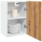 vidaXL Hanging Cabinet Lyon Artisan Oak 40x31x60 cm Engineered Wood