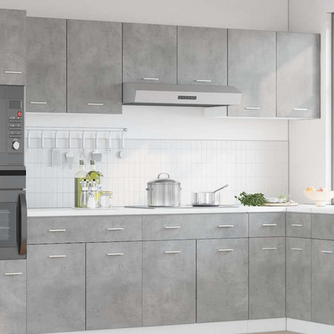 vidaXL Hanging Cabinet Lyon Concrete Grey 50x31x60 cm Engineered Wood