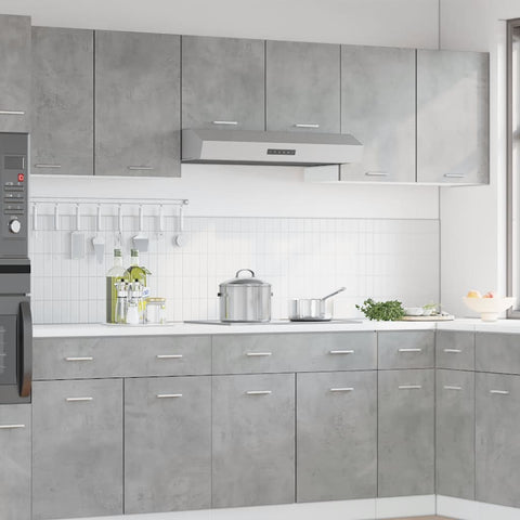 vidaXL Hanging Cabinet Lyon Concrete Grey 80x31x60 cm Engineered Wood