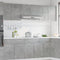 vidaXL Hanging Cabinet Lyon Concrete Grey 80x31x60 cm Engineered Wood
