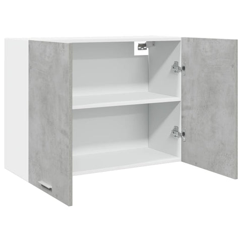 vidaXL Hanging Cabinet Lyon Concrete Grey 80x31x60 cm Engineered Wood