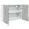 vidaXL Hanging Cabinet Lyon Concrete Grey 80x31x60 cm Engineered Wood