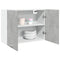 vidaXL Hanging Cabinet Lyon Concrete Grey 80x31x60 cm Engineered Wood