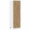 vidaXL Refrigerator Cabinet Lyon Artisan Oak 60x57x207 cm Engineered Wood
