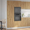 vidaXL Refrigerator Cabinet Lyon Artisan Oak 60x57x207 cm Engineered Wood