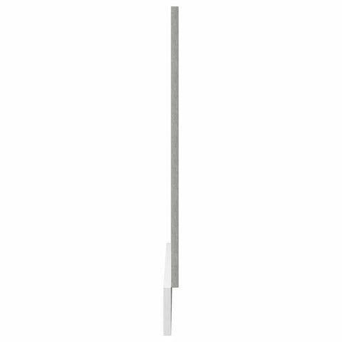 vidaXL Dishwasher Panel Lyon Concrete Grey 45x3x67 cm