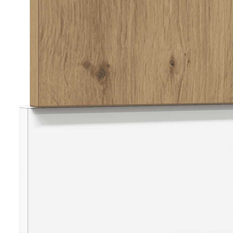 vidaXL Dishwasher Panel Lyon Artisian Oak 45x3x67 cm Engineered Wood