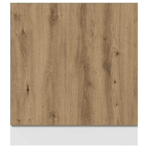 vidaXL Dishwasher Panel Lyon Artisan Oak 60x1.5x67 cm Engineered Wood