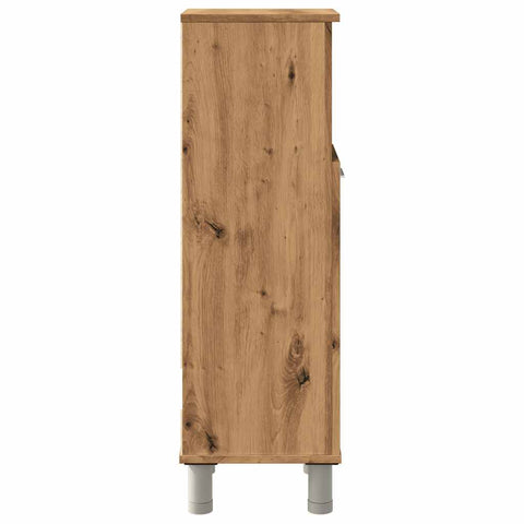 vidaXL Bathroom Cabinet Artisan Oak 30x30x95 cm Engineered Wood